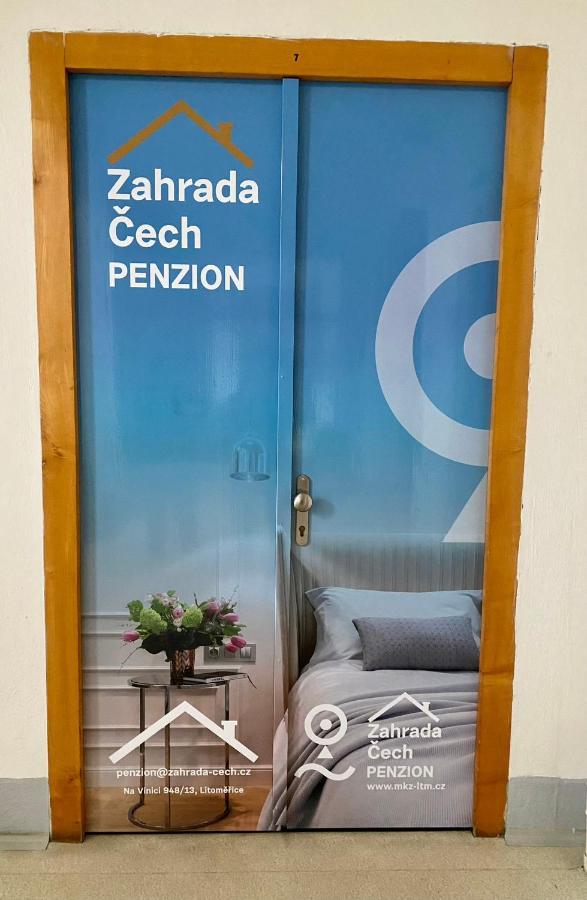 Penzion Zahrada Čech Litoměřice Esterno foto