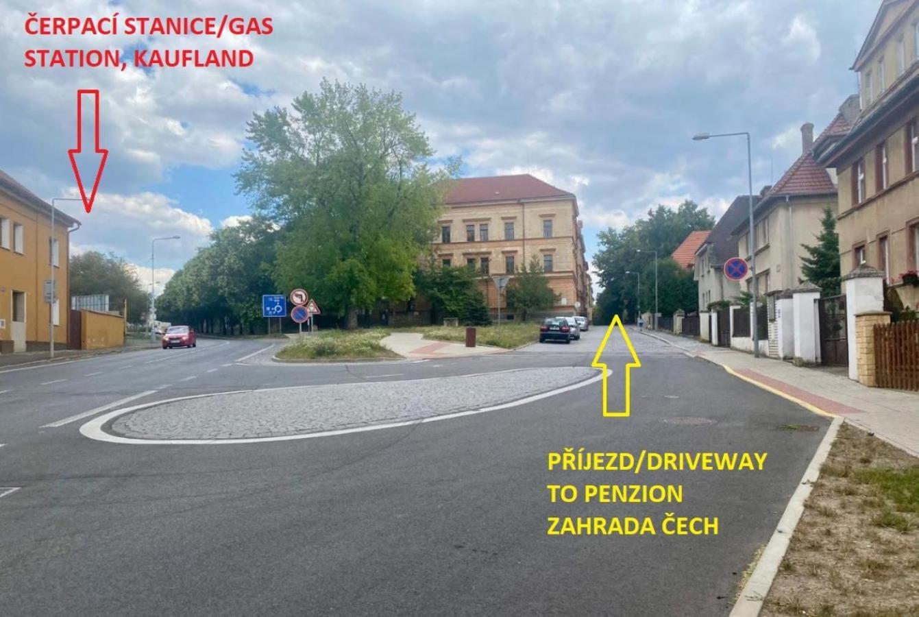 Penzion Zahrada Čech Litoměřice Esterno foto