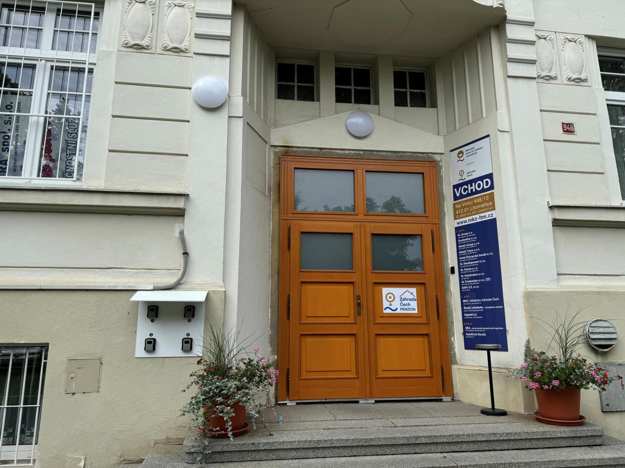 Penzion Zahrada Čech Litoměřice Esterno foto